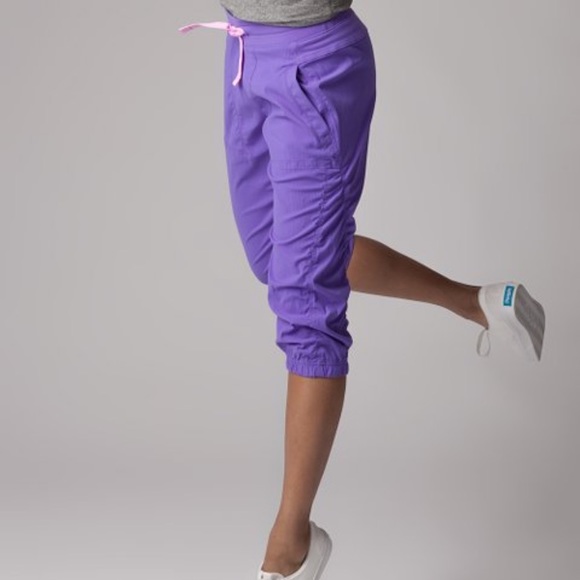 Ivivva Other - Ivivva Live To Move Power Purple Crop Pants